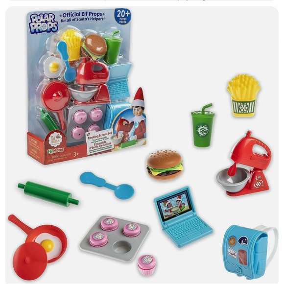 The Elf on the Shelf Polar Props - Help Elves Create play scene  20+ piece NIB - Picture 4 of 4